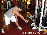 Cable One Arm Bent-over Row Instructions One Arm Bent-over Row