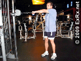 Cable Standing Cross Row, One Arm Instructions Standing Cross Row, One Arm