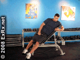 Dumbbell Incline Lateral Raise Instructions Incline Lateral Raise