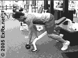 Dumbbell Lying Rear Lateral Raise, One Arm Instructions Lying Rear Lateral Raise, One Arm