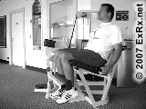 Lever (selectorized) Leg Extension, Alternating Instructions Leg Extension, Alternating