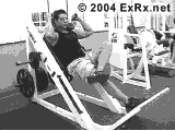 Sled Hack Squat, Single Leg Instructions Hack Squat, Single Leg